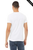 Clearance - Bella+Canvas 3005 Unisex Jersey V-Neck Short Sleeve Tee | White
