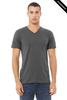 Clearance - Bella+Canvas 3005 Unisex Jersey V-Neck Short Sleeve Tee | Asphalt