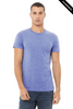Clearance - Bella+Canvas 3413 Tri-Blend Short Sleeve | Blue Triblend