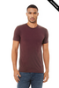 Clearance - Bella+Canvas 3413 Tri-Blend Short Sleeve | Maroon Triblend