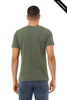 Clearance - Bella+Canvas 3413 Tri-Blend Short Sleeve | Military Green Triblend