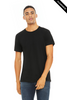 Clearance - Bella+Canvas 3413 Tri-Blend Short Sleeve | Solid Black Triblend