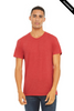 Clearance - Bella+Canvas 3413 Tri-Blend Short Sleeve | Red Triblend