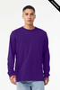 Clearance - B3501 Bella+Canvas Long-sleeve Jersey Tee | Team Purple
