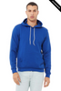 Clearance - Bella+Canvas 3719 Unisex Sponge Fleece Pullover Hoodie | True Royal