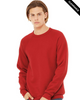 Clearance - Bella+Canvas 3901 Sponge Fleece Mock Neck Sweatshirt | Red