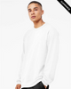 Clearance - Bella+Canvas 3901 Sponge Fleece Mock Neck Sweatshirt | White