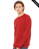 Clearance - Bella+Canvas 3901 Sponge Fleece Mock Neck Sweatshirt | Red