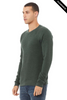 Clearance - Bella+Canvas 3901 Sponge Fleece Mock Neck Sweatshirt | Heather Forest