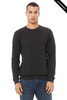 Clearance - Bella+Canvas 3901 Sponge Fleece Mock Neck Sweatshirt | Dark Grey Heather
