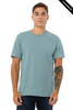 Clearance - Bella+Canvas 3001CVC Jersey Short Sleeve Tee | Heather Blue Lagoon