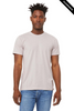 Clearance - Bella+Canvas 3001CVC Jersey Short Sleeve Tee | Heather Cool Grey