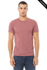 Clearance - Bella+Canvas 3001CVC Jersey Short Sleeve Tee | Heather Mauve