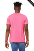 Clearance - Bella+Canvas 3001CVC Jersey Short Sleeve Tee | Heather Charity Pink
