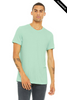 Clearance - Bella+Canvas 3001CVC Jersey Short Sleeve Tee | Heather Mint