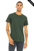 Clearance - Bella+Canvas 3001CVC Jersey Short Sleeve Tee | Heather Forest