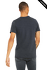 Clearance - Bella+Canvas 3001CVC Jersey Short Sleeve Tee | Heather Midnight Navy
