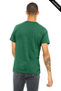Clearance - Bella+Canvas 3001CVC Jersey Short Sleeve Tee | Heather Grass Green