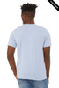 Clearance - Bella+Canvas 3001CVC Jersey Short Sleeve Tee | Heather Prism Blue