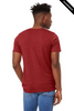 Clearance - Bella+Canvas 3001CVC Jersey Short Sleeve Tee | Heather Canvas Red