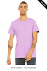 Clearance - Bella+Canvas 3001CVC Jersey Short Sleeve Tee | Heather Prism Lilac