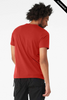 Clearance - Bella+Canvas 3001CVC Jersey Short Sleeve Tee | Solid Red Blend