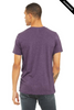 Clearance - Bella+Canvas 3001CVC Jersey Short Sleeve Tee | Heather Team Purple