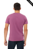 Clearance - Bella+Canvas 3001CVC Jersey Short Sleeve Tee | Heather Magenta