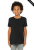 Clearance - Bella+Canvas 3001Y Youth Jersey Short Sleeve Tee | Black