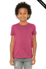Clearance - Bella+Canvas 3001Y Youth Jersey Short Sleeve Tee | Berry