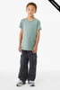 Clearance - Bella+Canvas 3001Y Youth Jersey Short Sleeve Tee | Dusty Blue
