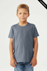 Clearance - Bella+Canvas 3001Y Youth Jersey Short Sleeve Tee | Steel Blue