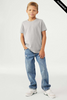 Clearance - Bella+Canvas 3001Y Youth Jersey Short Sleeve Tee | Silver