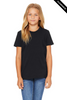 Clearance - Bella+Canvas 3001Y Youth Jersey Short Sleeve Tee | Vintage Black