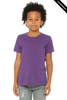 Clearance - Bella+Canvas 3001Y Youth Jersey Short Sleeve Tee | Team Purple