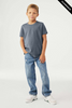 Clearance - Bella+Canvas 3001Y Youth Jersey Short Sleeve Tee | Steel Blue