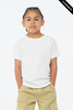 Clearance - Bella+Canvas 3001Y Youth Jersey Short Sleeve Tee | White