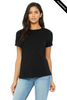 Clearance - Bella+Canvas 6400 Women’s Relaxed Jersey Short Sleeve Tee | Black