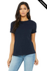 Clearance - Bella+Canvas 6400 Women’s Relaxed Jersey Short Sleeve Tee | Navy