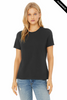 Clearance - Bella+Canvas 6400 Women’s Relaxed Jersey Short Sleeve Tee | Dark Grey