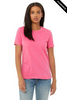 Clearance - Bella+Canvas 6400 Women’s Relaxed Jersey Short Sleeve Tee | Charity Pink