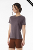 Clearance - Bella+Canvas 6400 Women’s Relaxed Jersey Short Sleeve Tee | Purple Storm