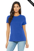 Clearance - Bella+Canvas 6400 Women’s Relaxed Jersey Short Sleeve Tee | True Royal