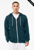 Clearance - Bella+Canvas 3739  Unisex Sponge Fleece Full-Zip Hoodie | Atlantic