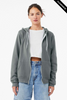 Clearance - Bella+Canvas 3739  Unisex Sponge Fleece Full-Zip Hoodie | Blue Storm