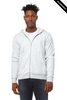 Clearance - Bella+Canvas 3739  Unisex Sponge Fleece Full-Zip Hoodie | Ash