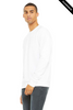 Clearance - Bella+Canvas 3945 Unisex Sponge Fleece Drop Shoulder Crewneck Sweatshirt | White