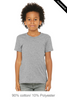 Clearance - Bella+Canvas 3001YCVC Youth Jersey Short Sleeve Tee | Athletic Heather