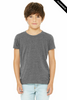 Clearance - Bella+Canvas 3001YCVC Youth Jersey Short Sleeve Tee | Deep Heather