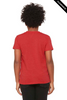 Clearance - Bella+Canvas 3001YCVC Youth Jersey Short Sleeve Tee | Heather Red